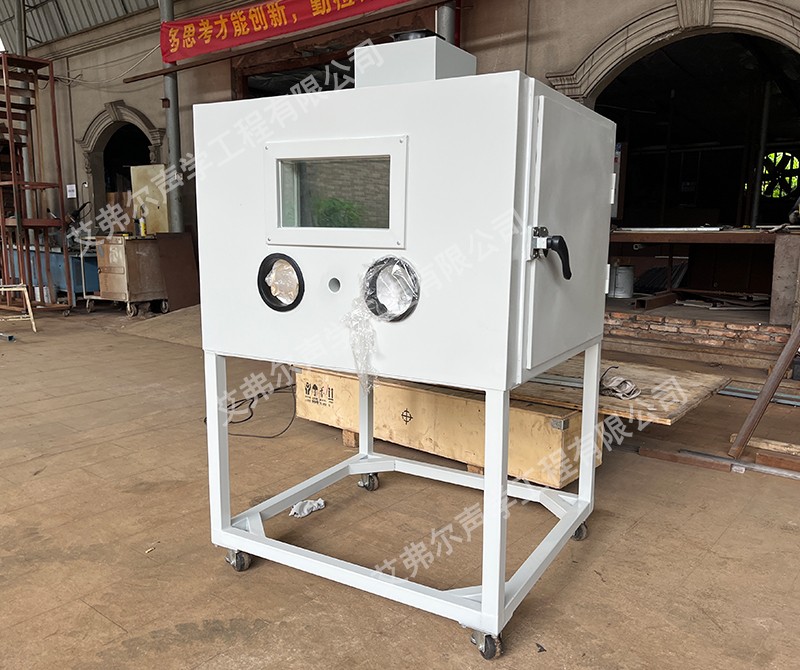 小型透明玻璃窗觀察隔音測試箱